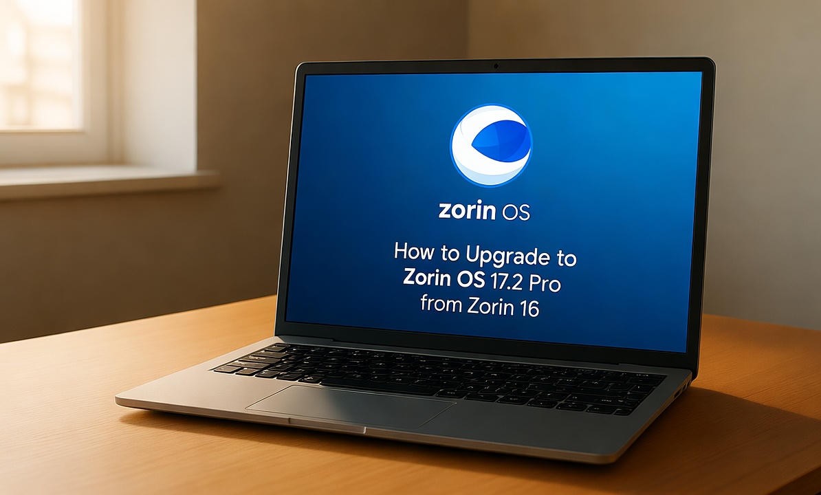 How to Upgrade to Zorin OS 17.2 Pro from Zorin 16
