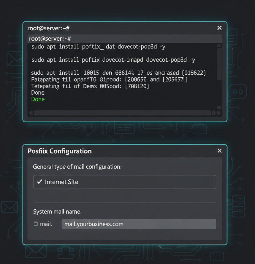 install mail server