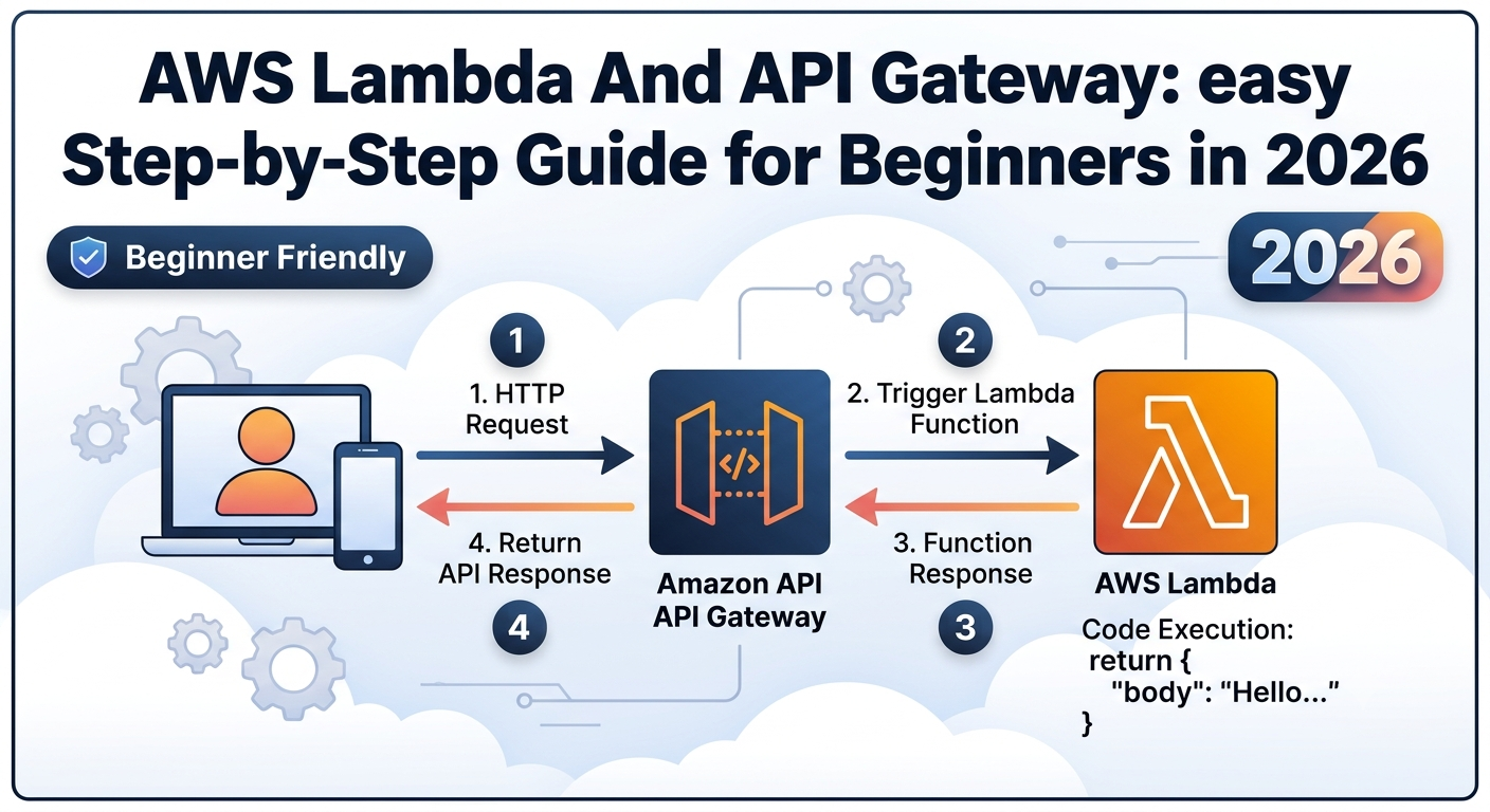AWS Lambda And API Gateway: easy Step-by-Step Guide for Beginners in 2026